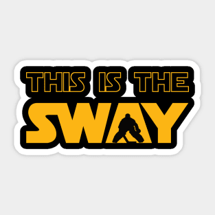 THIS IS THE SWAY 01 Sticker